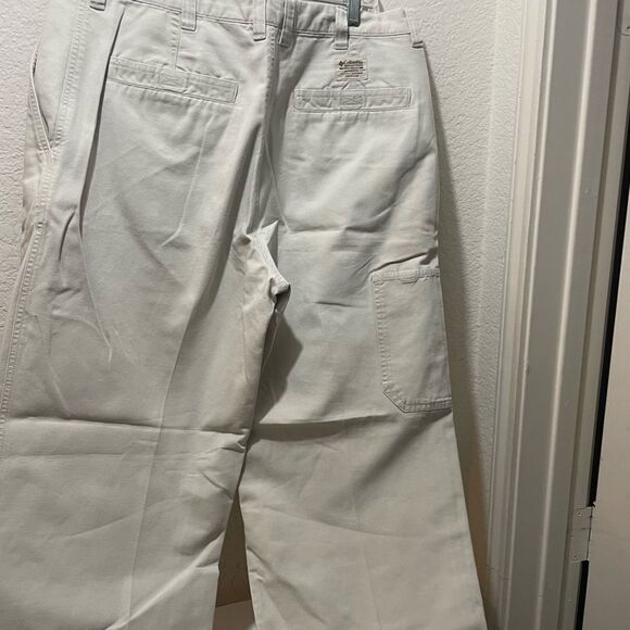 Mens columbia pants 36x32 Chino khaki - Picture 11 of 12